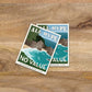 Subpar Parks American State Parks Stickers - Amber Share Design-Julia Pfeiffer Burns State Park (CA)--