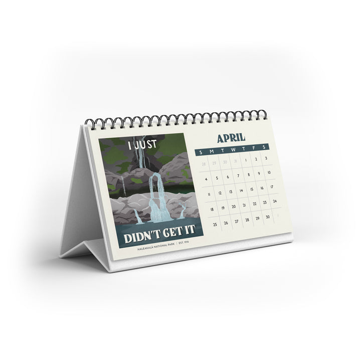 Subpar Parks 2027 Illustrated National Parks Desk Calendar - PREORDER