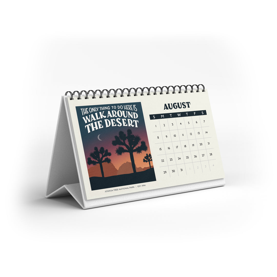 Subpar Parks 2027 Illustrated National Parks Desk Calendar - PREORDER
