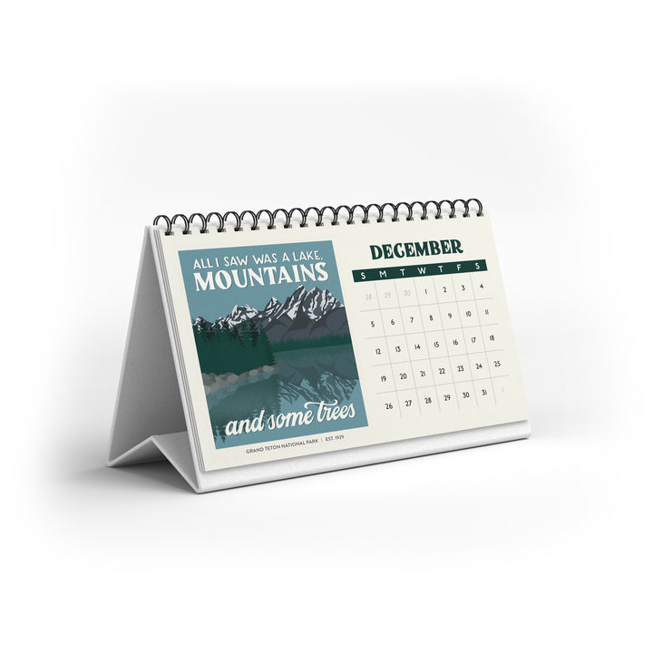 Subpar Parks 2027 Illustrated National Parks Desk Calendar - PREORDER
