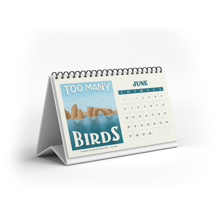 Subpar Parks 2027 Illustrated National Parks Desk Calendar - PREORDER
