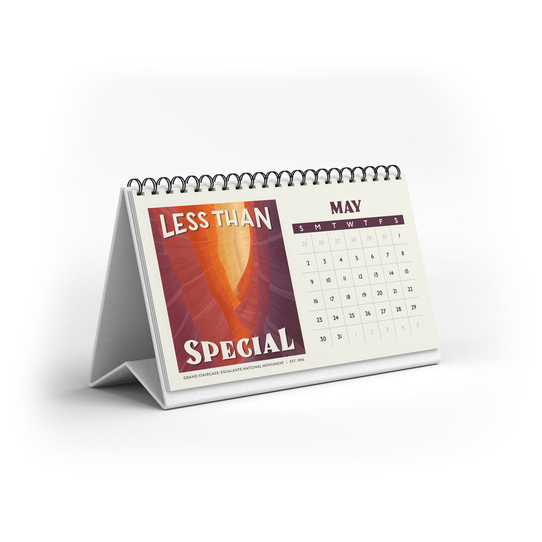 Subpar Parks 2027 Illustrated National Parks Desk Calendar - PREORDER