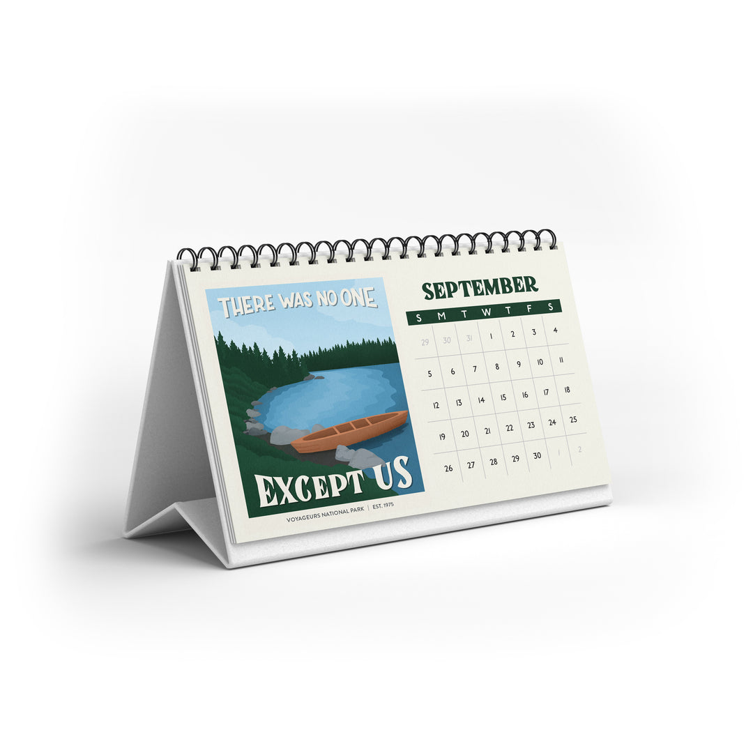 Subpar Parks 2027 Illustrated National Parks Desk Calendar - PREORDER