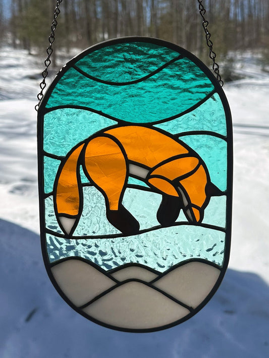 Fox #1 Suncatcher - Amber Share Design - 