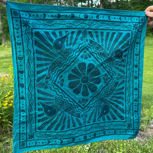 Loon Bandana - Amber Share Design - 