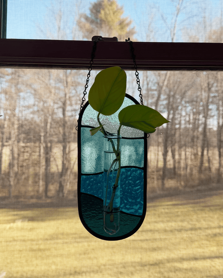 Plant Propagator Suncatcher - Amber Share Design - Blue - 
