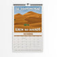 Subpar Parks 2025 Illustrated International Parks Calendar - Amber Share Design - 