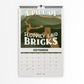 Subpar Parks 2025 Illustrated International Parks Calendar - Amber Share Design - 