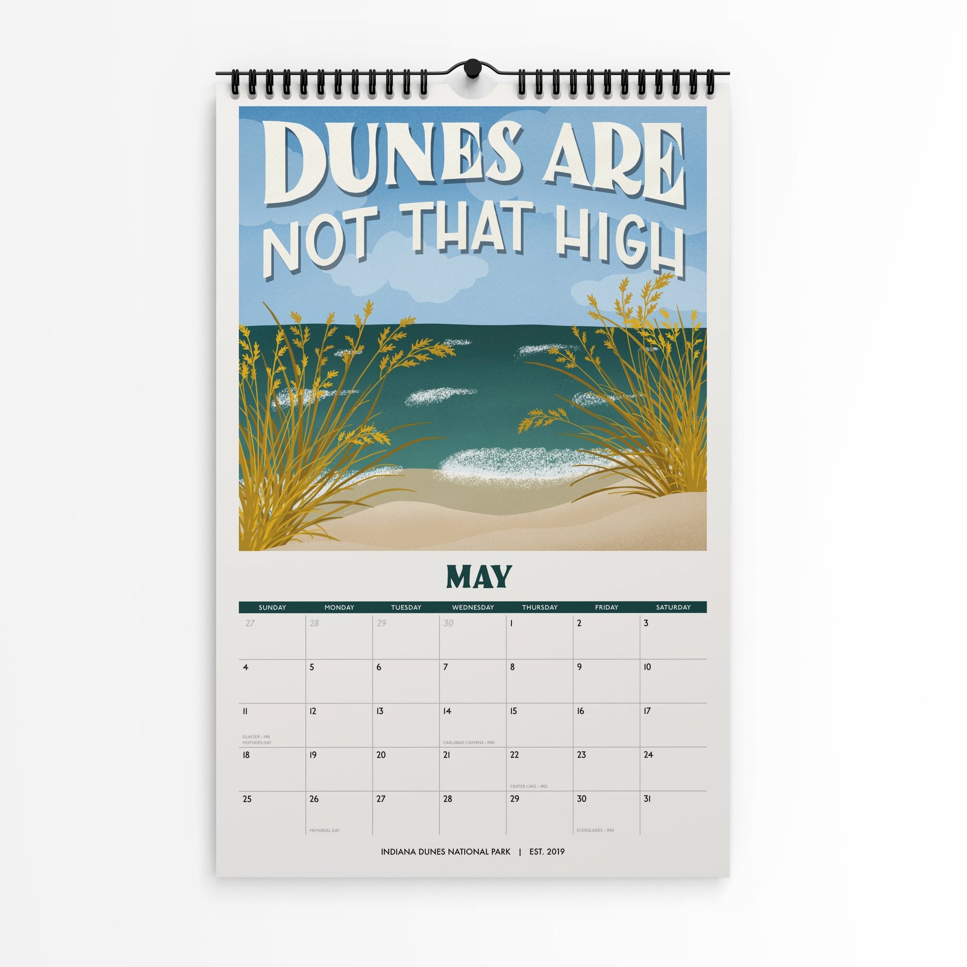 Subpar Parks Illustrated US National Parks 2025 Calendar – Amber Share Design subpar-parks-illustrated-us-national-parks-2025-calendar-amber-share-design