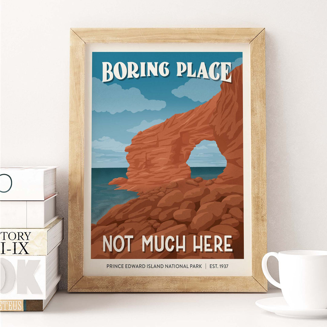 Subpar Parks International Parks - 8x10 Print - Amber Share Design - Prince Edward Island National Park (Canada) - 