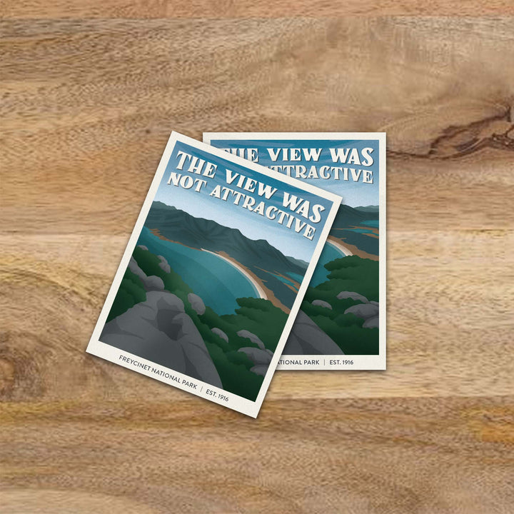 Subpar Parks International Parks - Sticker (Singles) - Amber Share Design - Freycinet National Park (Tasmania) - 