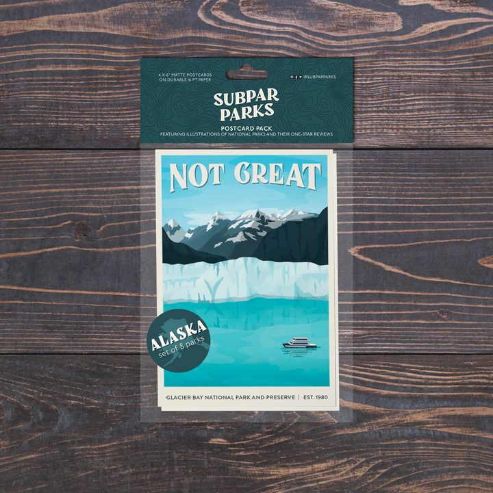 Subpar Parks Illustrated US National Park Postcard Packs