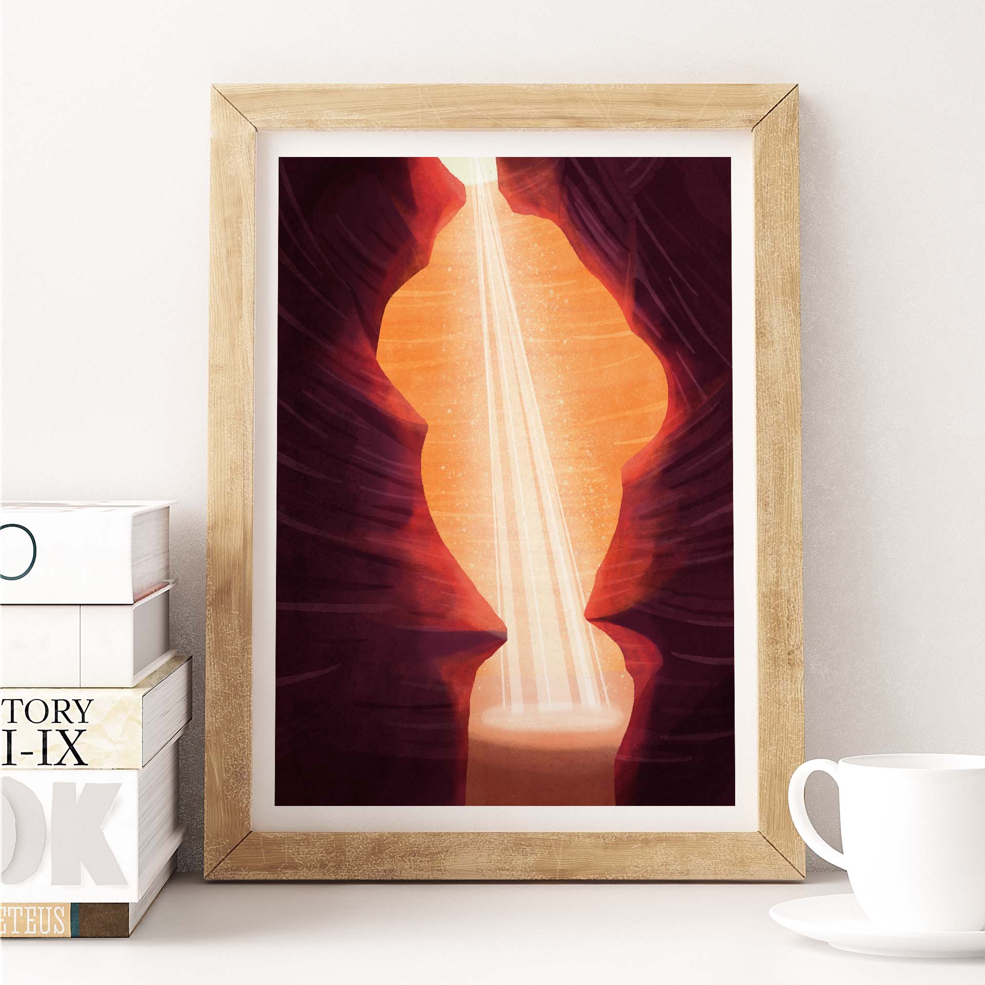 Canyon Glow – 8x10 Print - Amber Share Design---