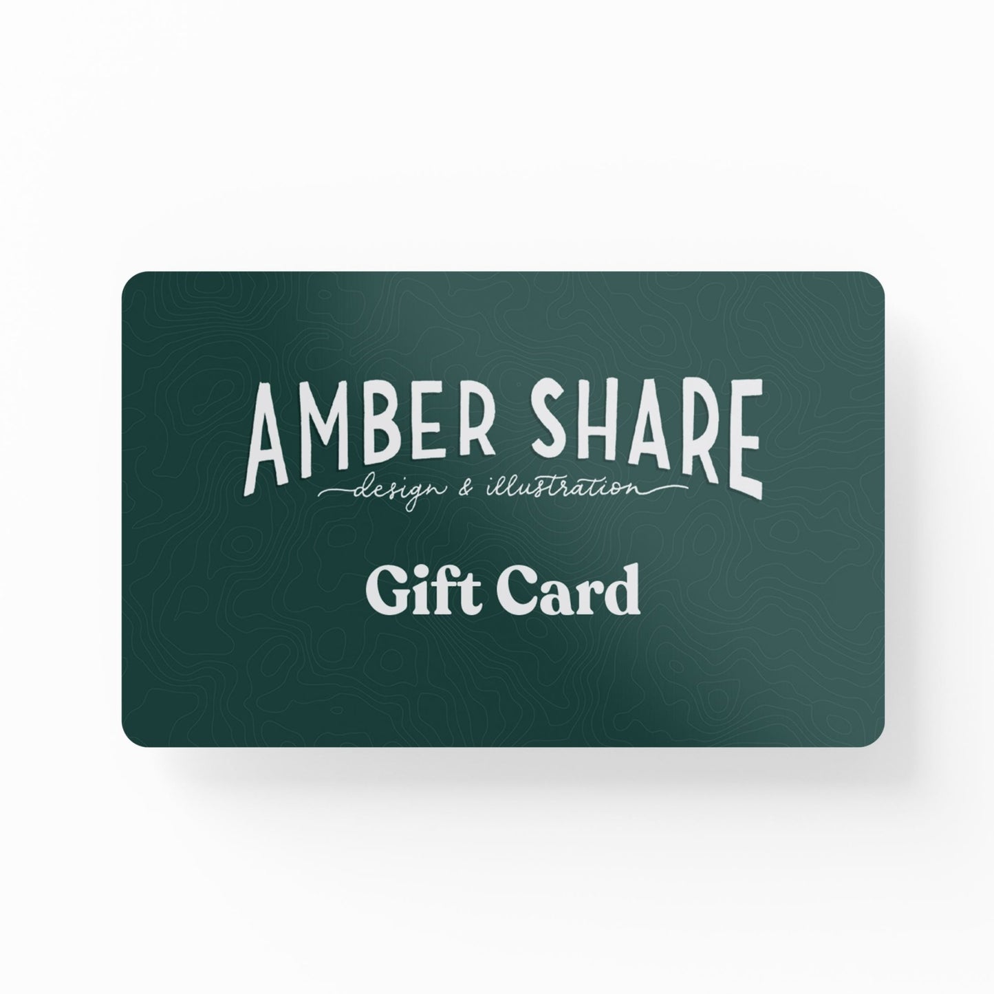 Gift Card - Amber Share Design-$10.00--