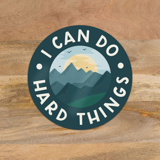 I Can Do Hard Things Sticker - Amber Share Design-Default Title--