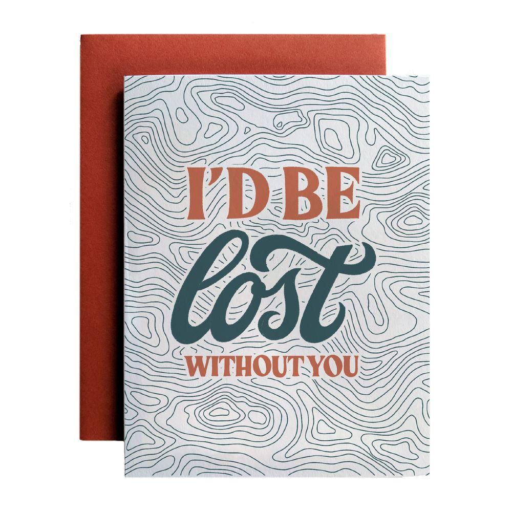 I'd Be Lost Without You - Amber Share Design-Default Title--