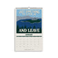 Subpar Parks 2024 Illustrated National Parks Calendar & 2024 No Limits Planner Bundle - Amber Share Design-Deep Teal--