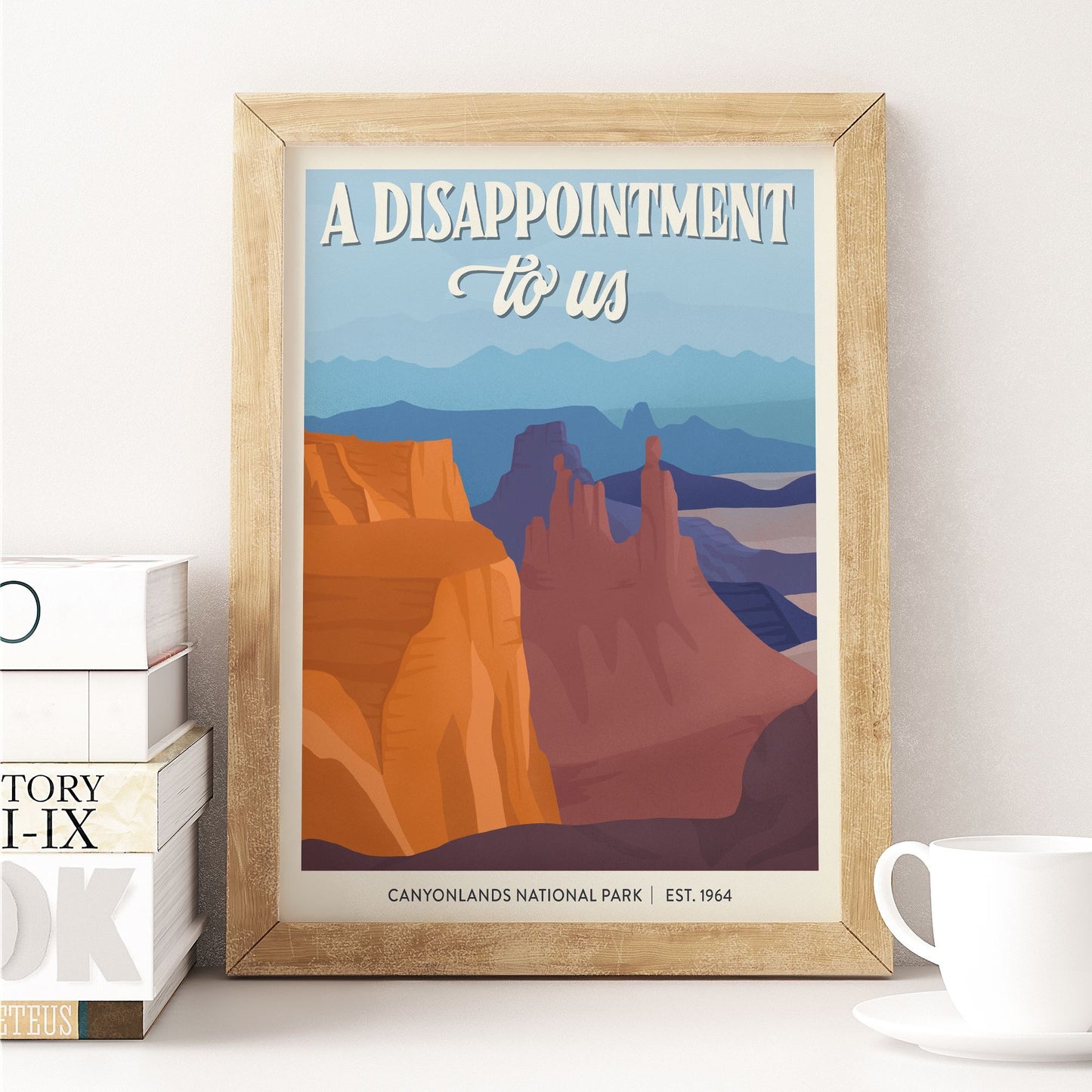 Subpar Parks 8x10 Print - Amber Share Design-Canyonlands--