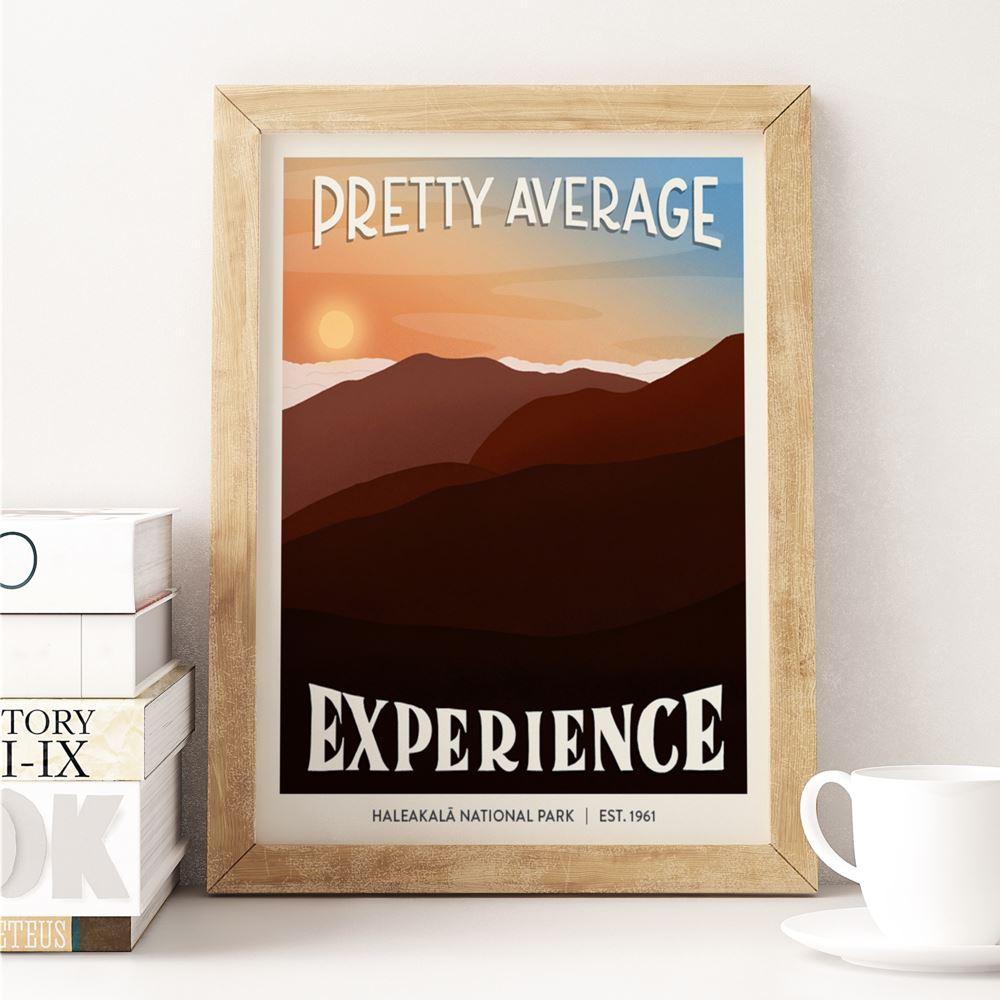 Subpar Parks 8x10 Print - Amber Share Design-Haleakalā--