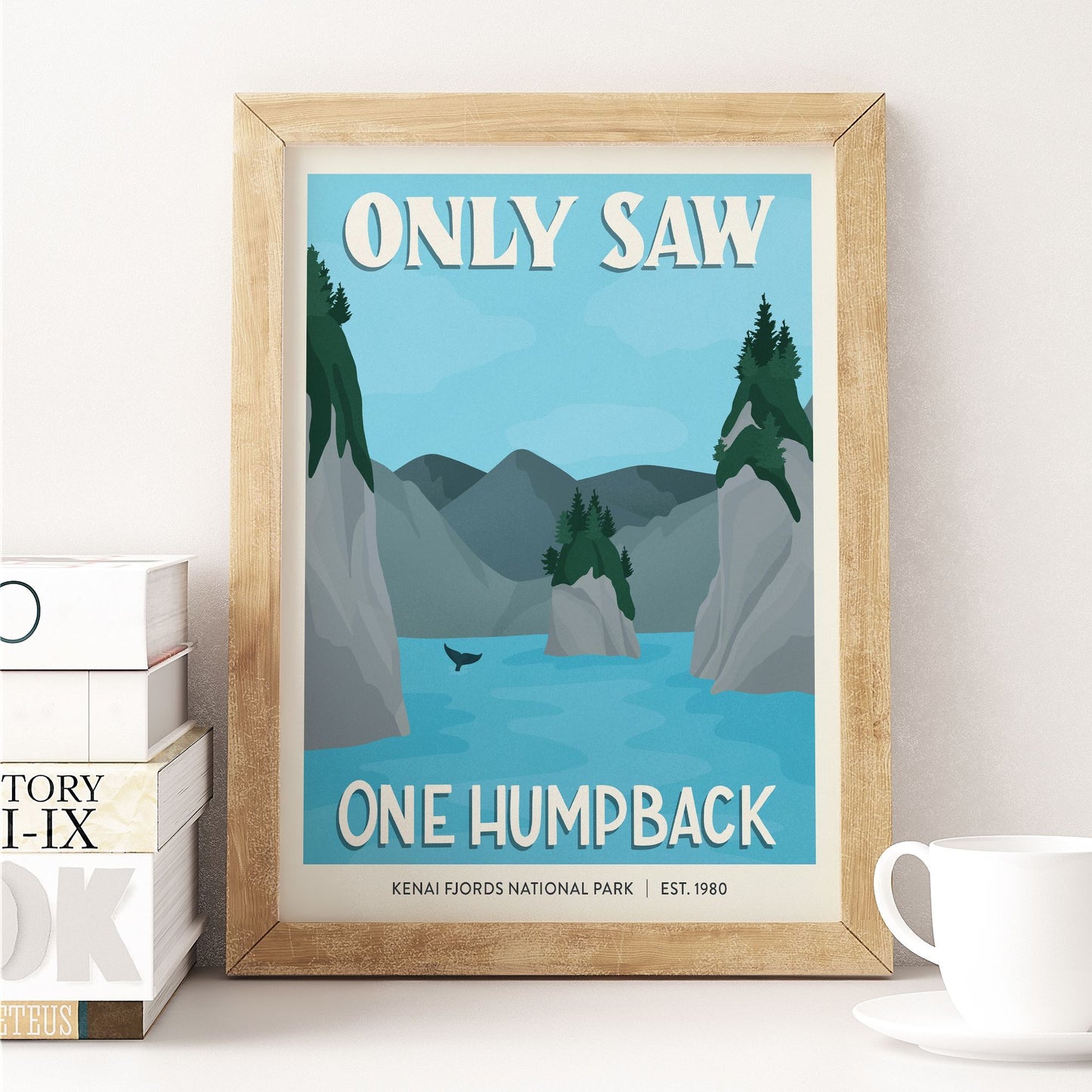 Subpar Parks 8x10 Print - Amber Share Design-Kenai Fjords--