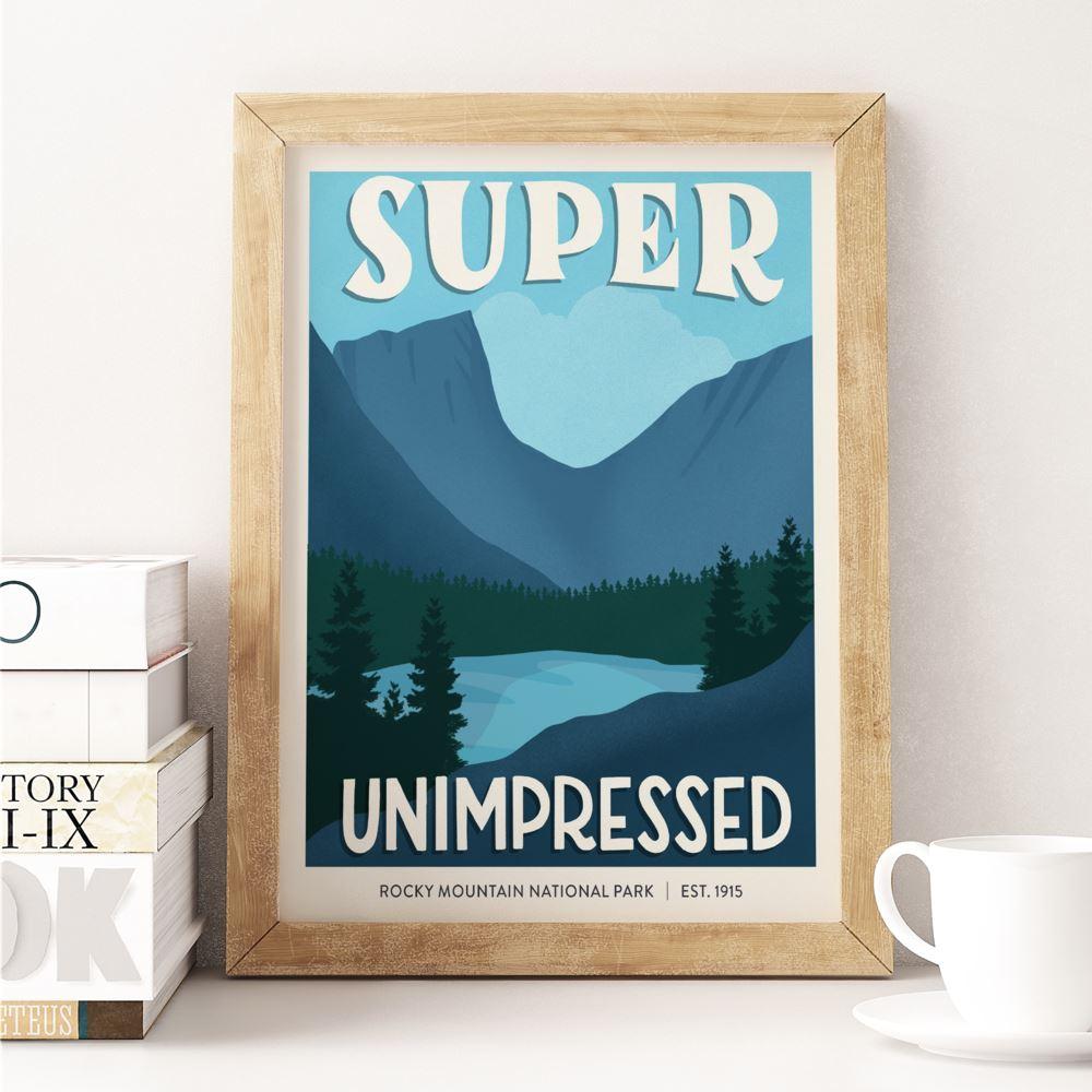 Subpar Parks 8x10 Print - Amber Share Design-Rocky Mountain--