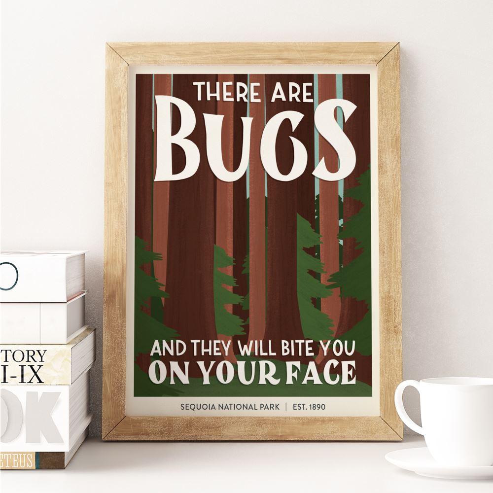 Subpar Parks 8x10 Print - Amber Share Design-Sequoia--