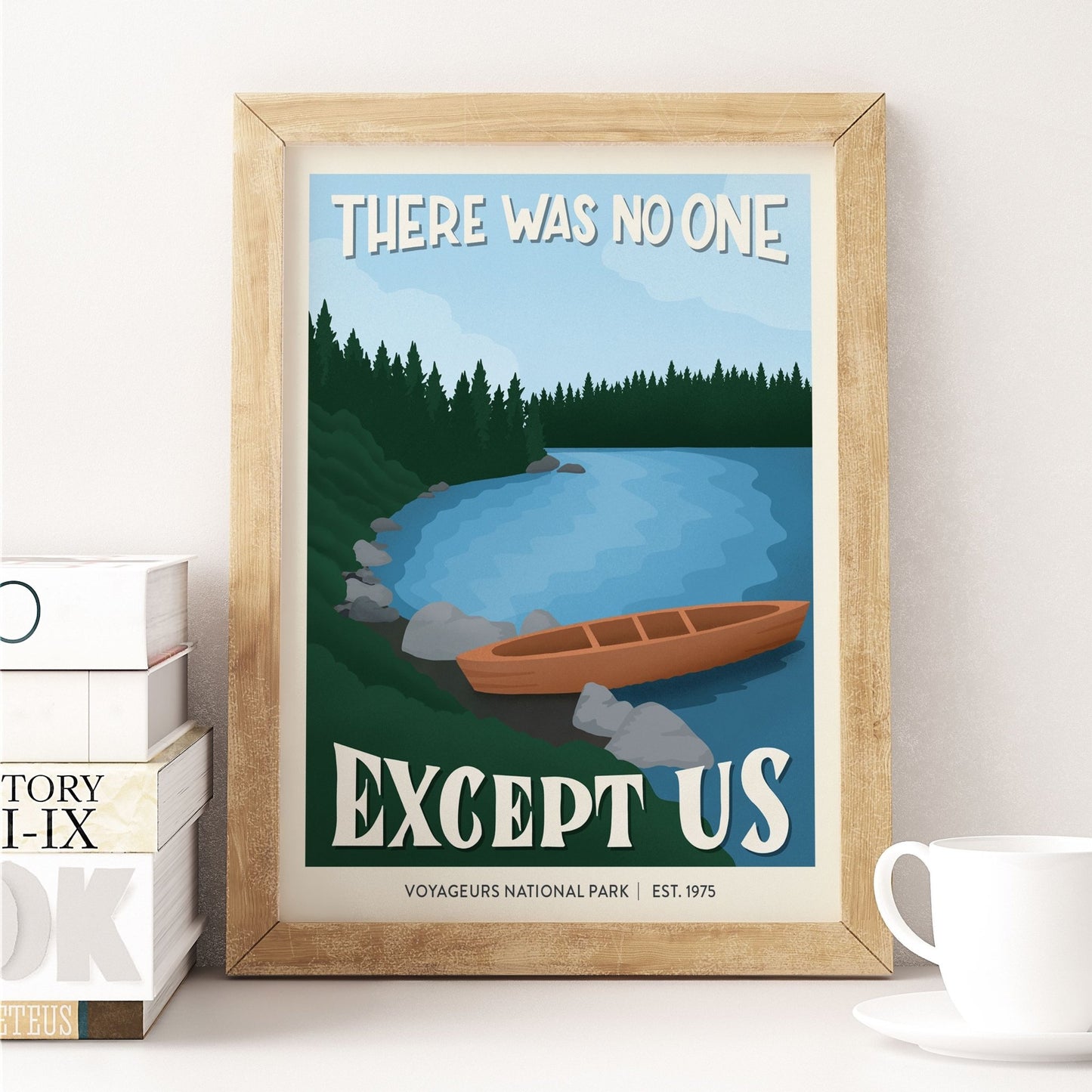 Subpar Parks 8x10 Print - Amber Share Design-Voyageurs--