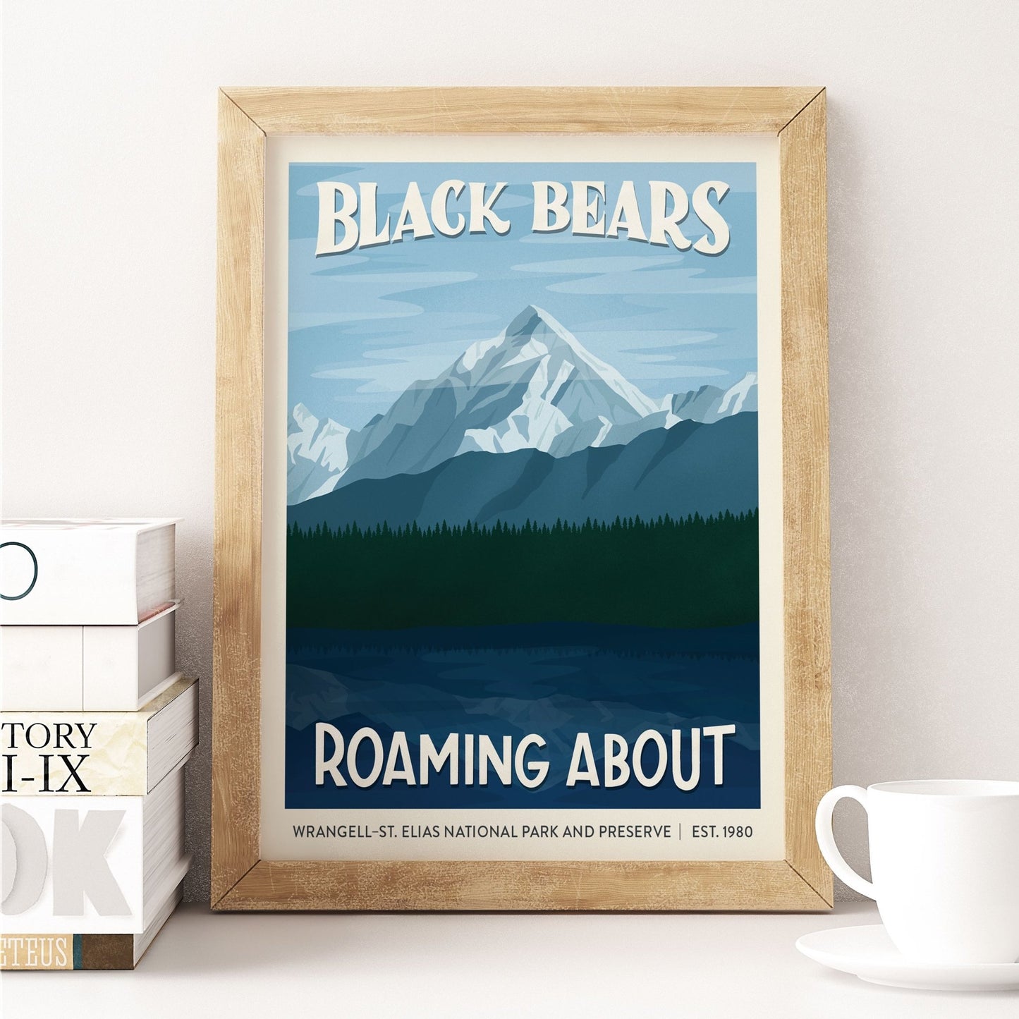 Subpar Parks 8x10 Print - Amber Share Design-Wrangell-St. Elias--