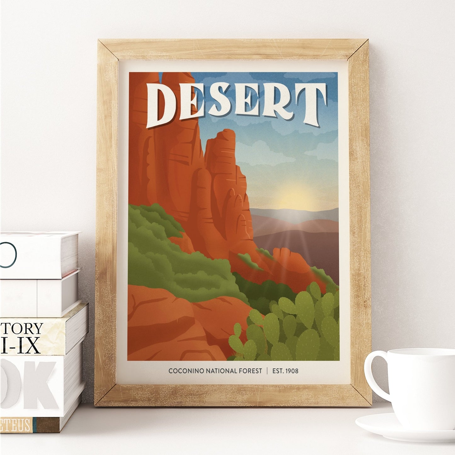 Subpar Parks™ American Public Lands – 8x10 Prints - Amber Share Design-Grand Staircase-Escalante National Monument--