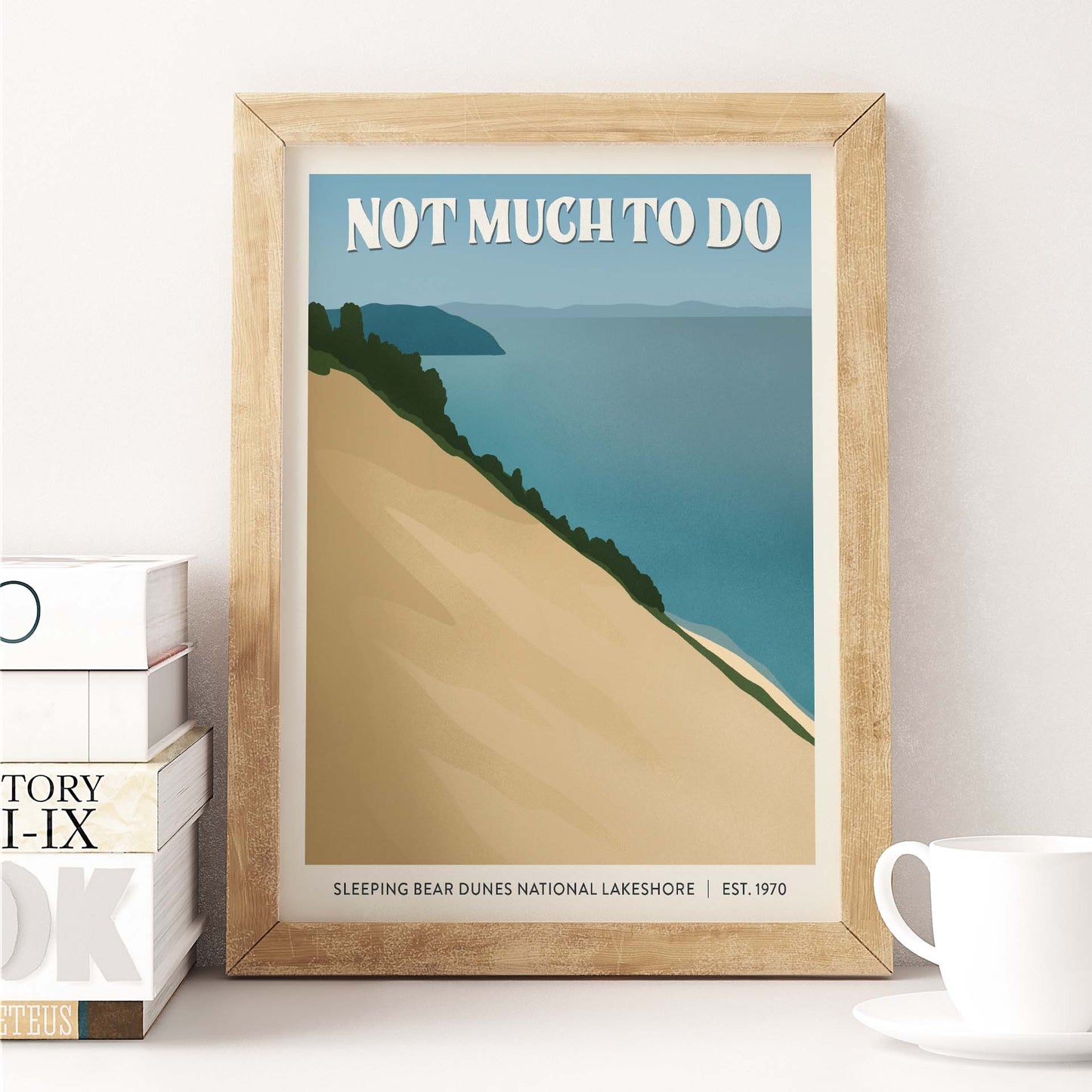 Subpar Parks American Public Lands – 8x10 Prints - Amber Share Design-Sleeping Bear Dunes National Lakeshore