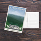 Subpar Parks American Public Lands Postcards - Amber Share Design-NEW Pisgah National Forest
