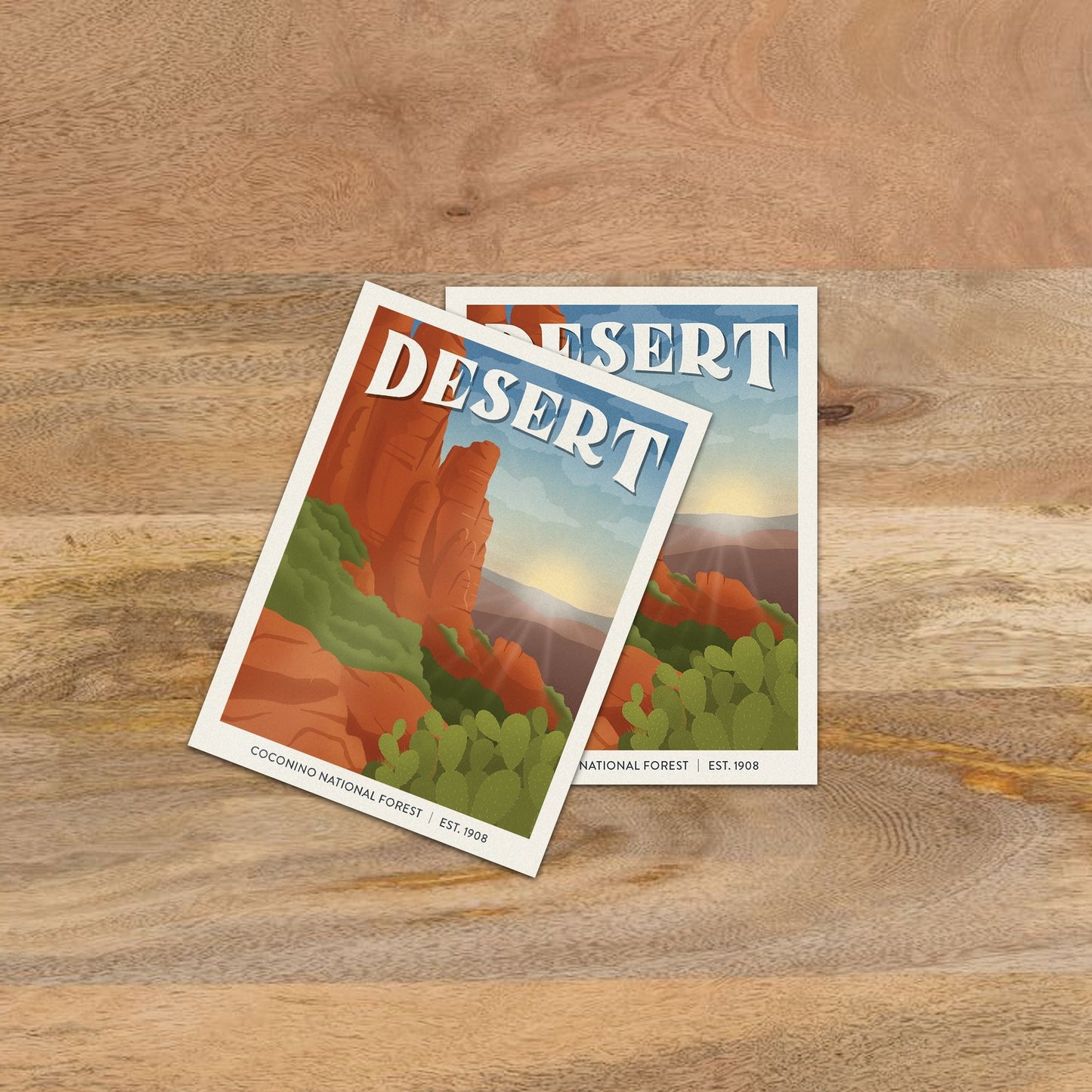 Subpar Parks™ American Public Lands Stickers - Amber Share Design-Coconino National Forest