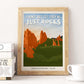 Subpar Parks American State and Local Parks 8x10 Prints - Amber Share Design-Garden of the Gods Park (CO)--