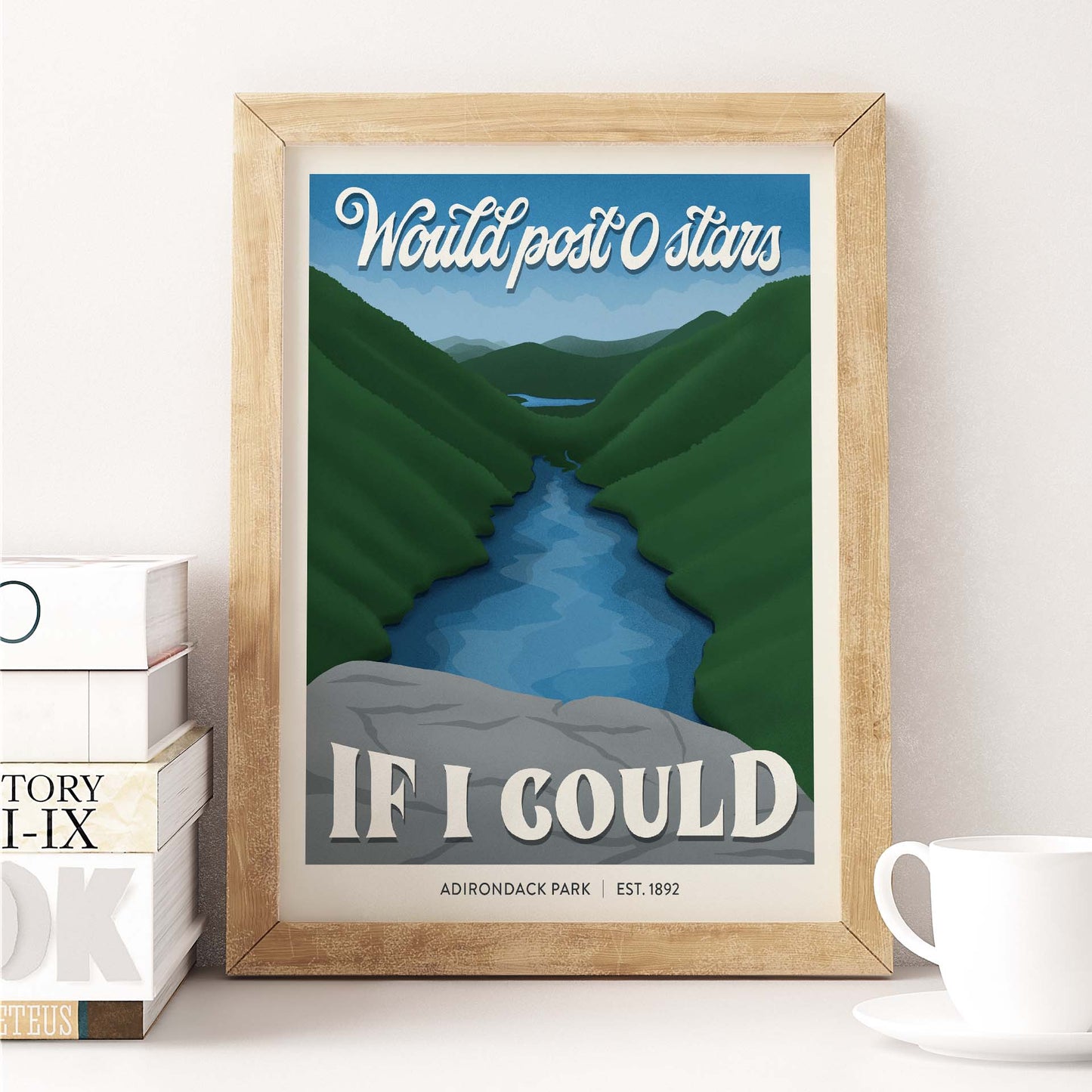 Subpar Parks™ Illustrated State Parks 8x10 Prints – Amber Share Design