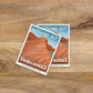 Subpar Parks American State Parks Stickers - Amber Share Design-Valley of Fire State Park (NV)--