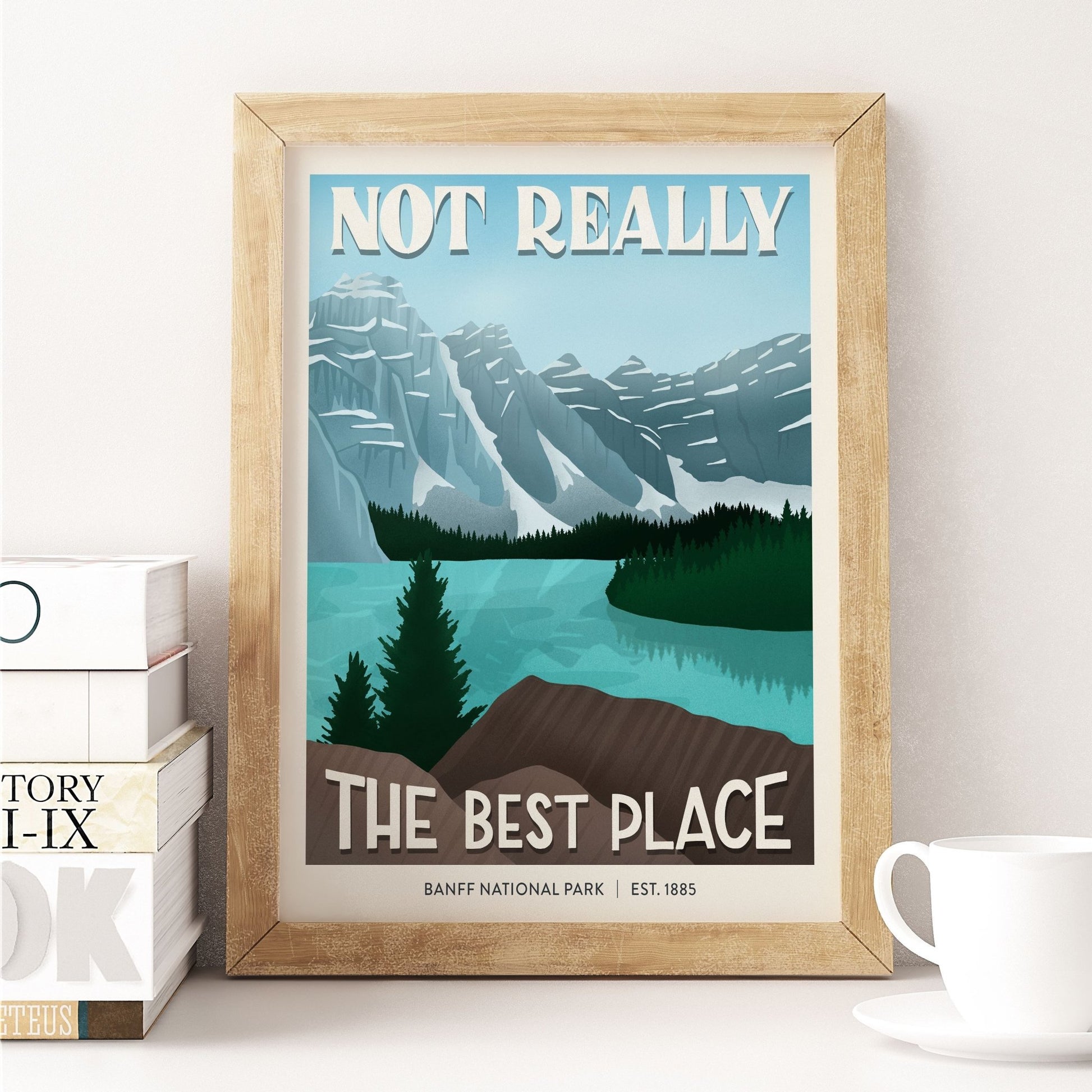 Subpar Parks Canada – 8x10 Prints - Amber Share Design-Banff National Park--