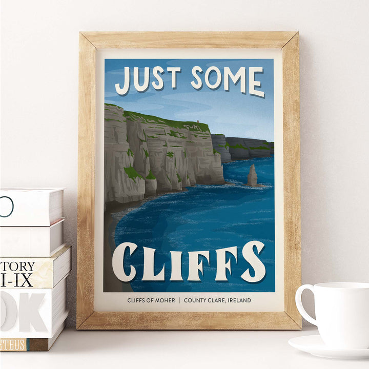 Subpar Parks International Parks - 8x10 Print - Amber Share Design-Cliffs of Moher (Ireland)