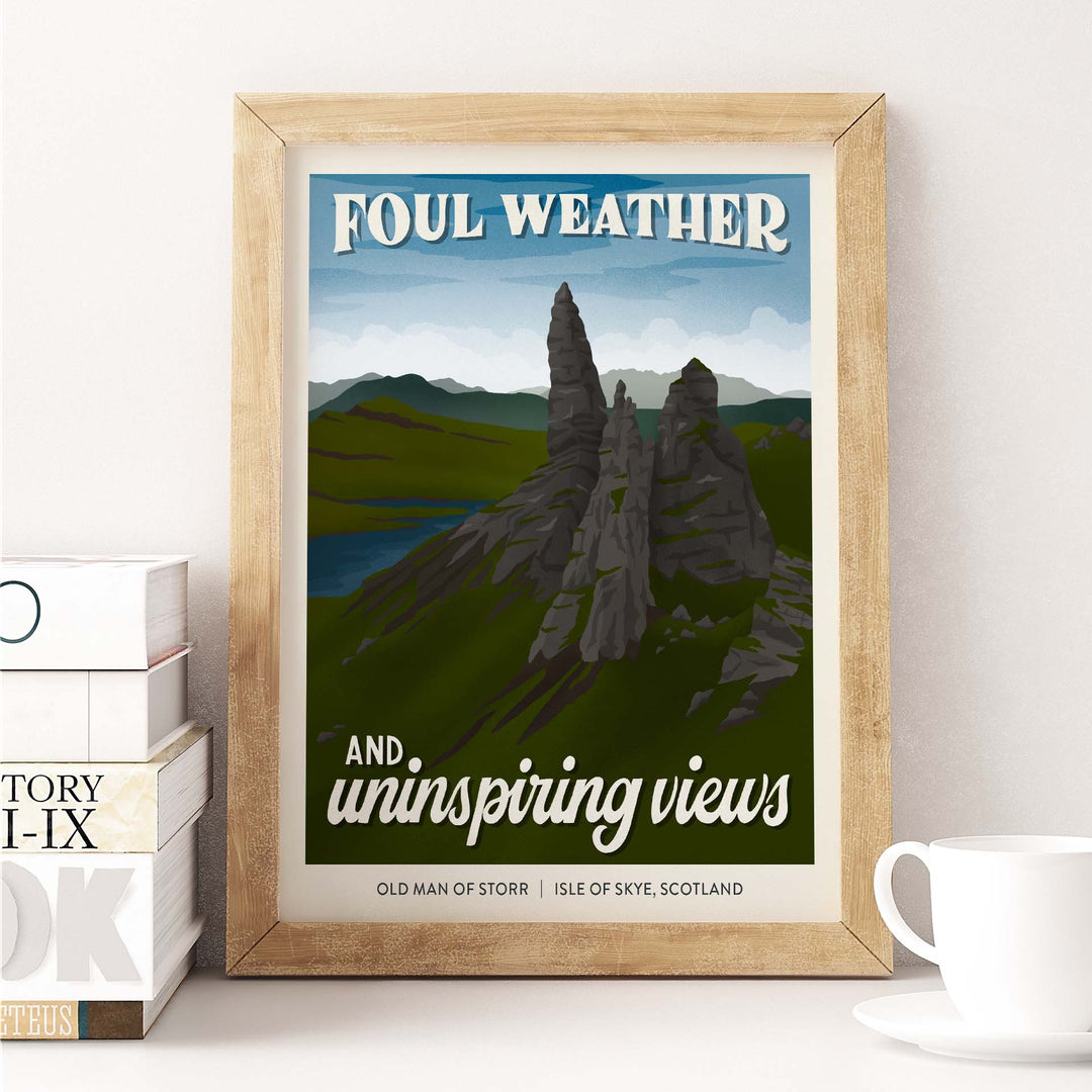 Subpar Parks International Parks - 8x10 Print - Amber Share Design-Isle of Skye (UK)