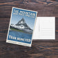 Subpar Parks International Parks - Postcard - Amber Share Design-The Matterhorn (Switzerland)