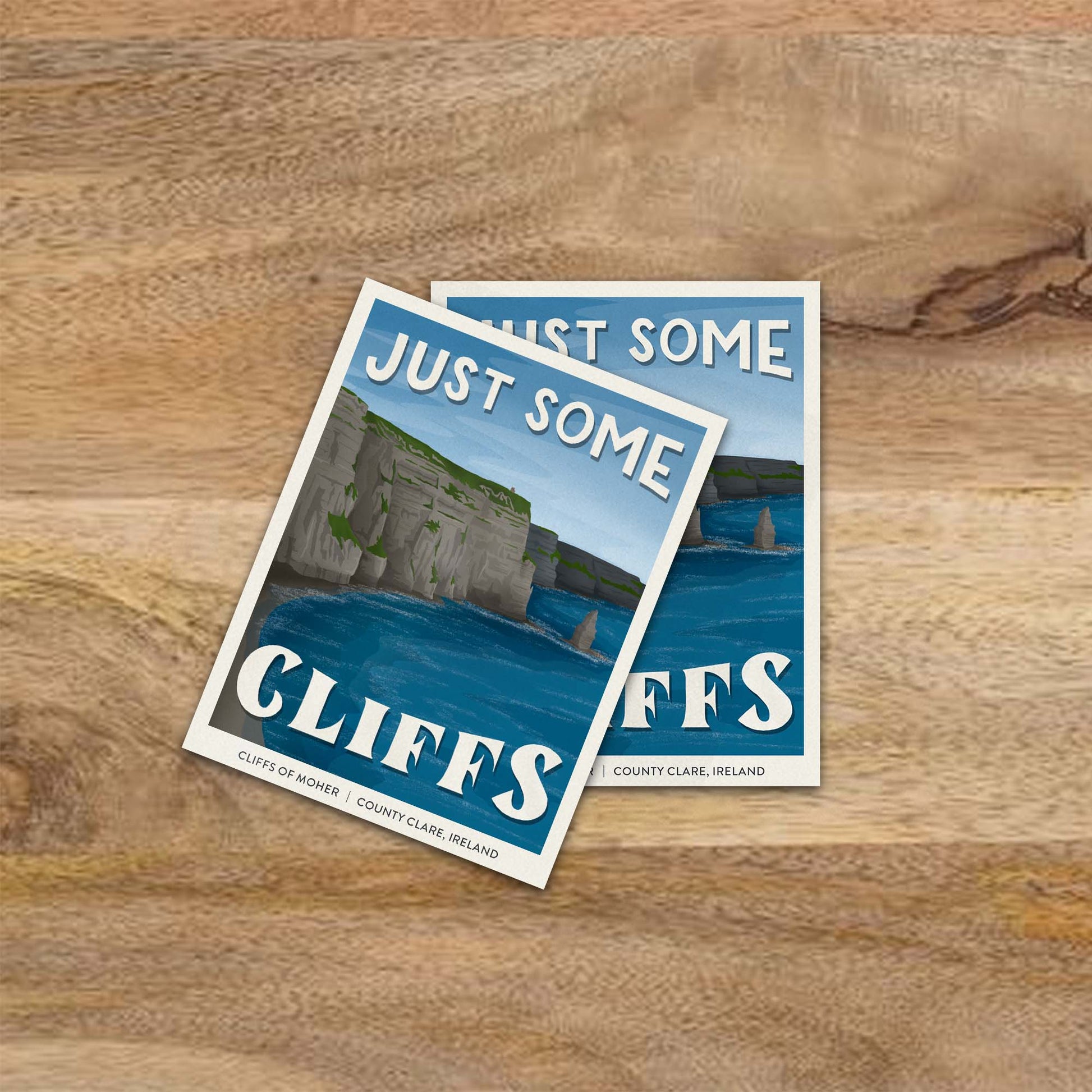 Subpar Parks International Parks - Sticker - Amber Share Design-Cliffs of Moher (Ireland)