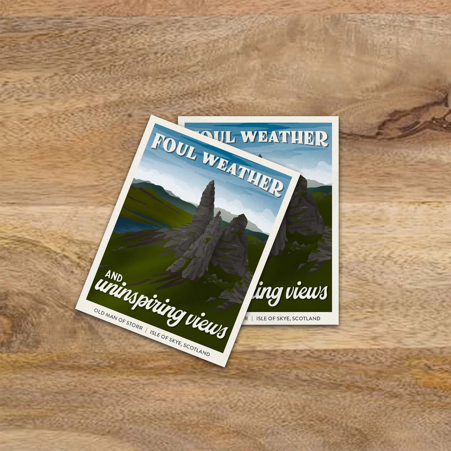 Subpar Parks International Parks - Sticker - Amber Share Design-Isle of Skye (UK)