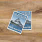 Subpar Parks International Parks - Sticker - Amber Share Design-The Matterhorn (Switzerland) PREORDER ships 9/15--