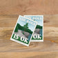 Subpar Parks™ North Carolina State Parks Stickers - Amber Share Design-Raven Rock State Park--