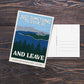 Subpar Parks Postcard (SINGLES) - Amber Share Design-Crater Lake--