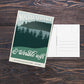 Subpar Parks Postcard (SINGLES) - Amber Share Design-Isle Royale--