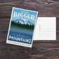 Subpar Parks Postcard (SINGLES) - Amber Share Design-Mount Rainier--