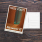 Subpar Parks Postcard (SINGLES) - Amber Share Design-Redwood--