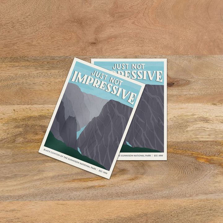 Subpar Parks Sticker (SINGLES) - Amber Share Design-Black Canyon of the Gunnison--