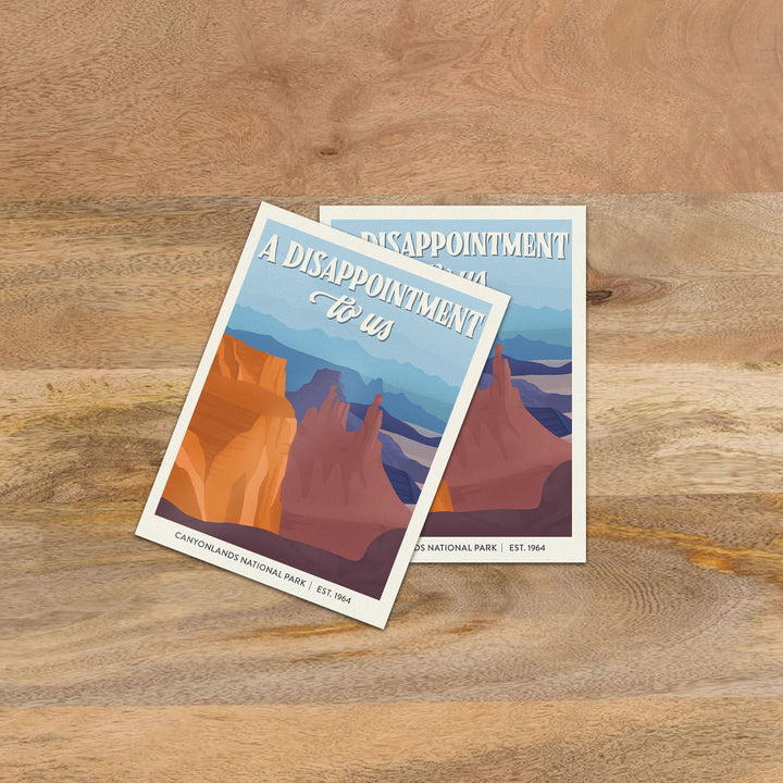 Subpar Parks Sticker (SINGLES) - Amber Share Design-Canyonlands--