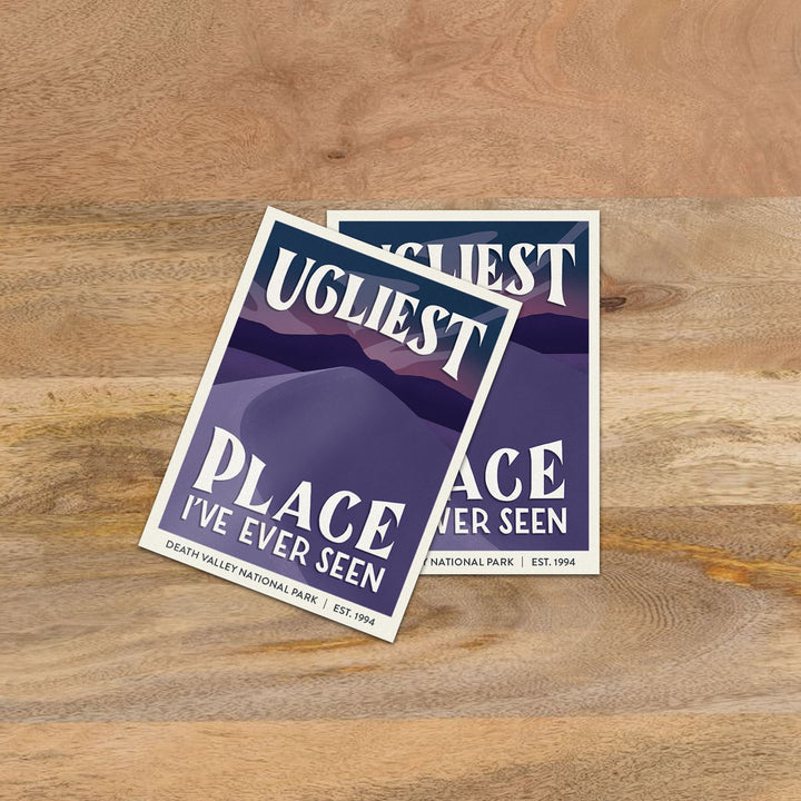 Subpar Parks Sticker (SINGLES) - Amber Share Design-Death Valley--